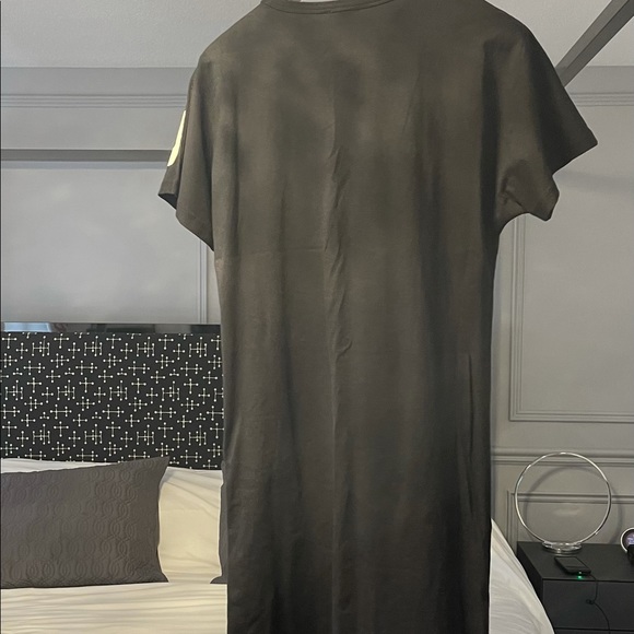 Moncler Abito logo print dress - Picture 6 of 7